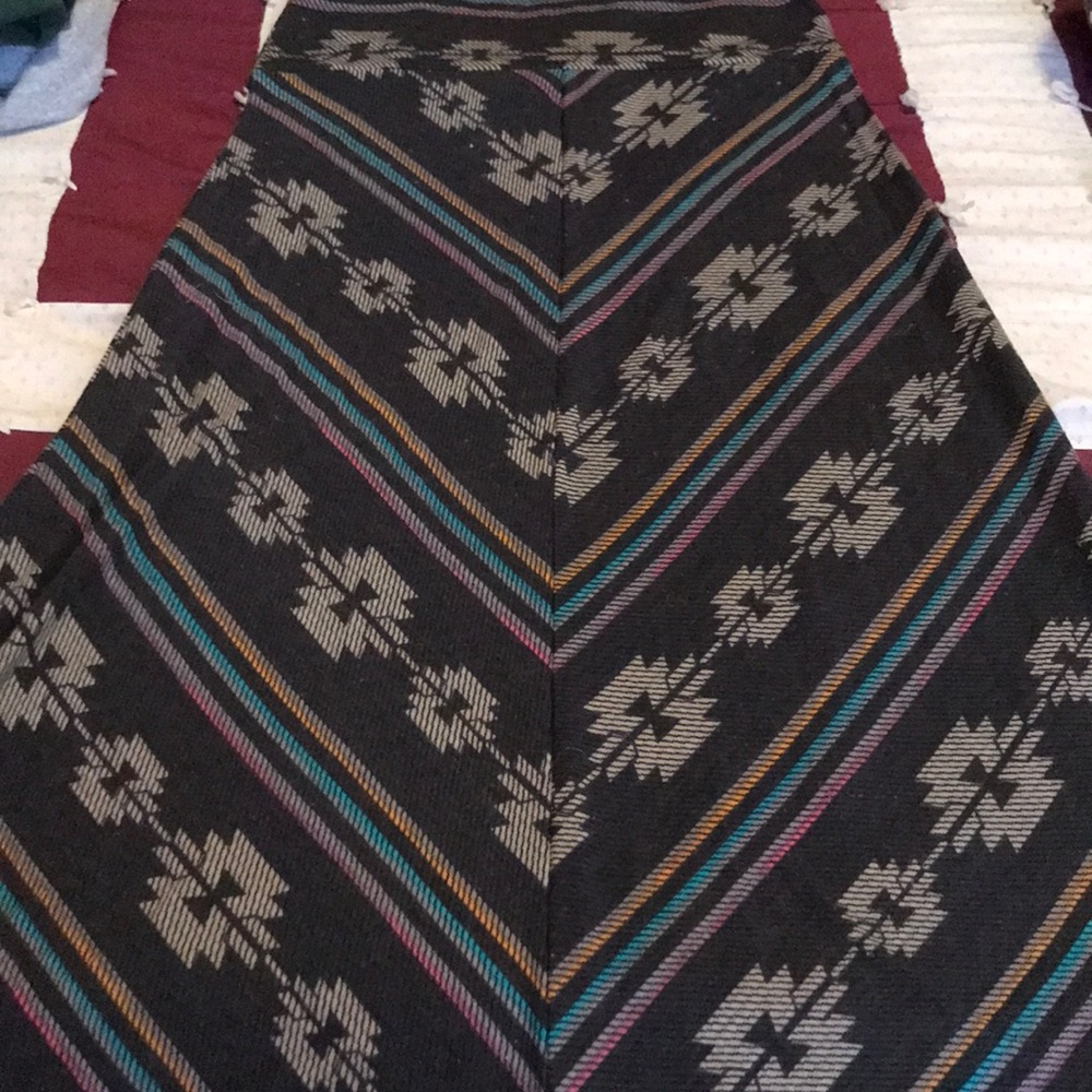 Full length Aztec skirt